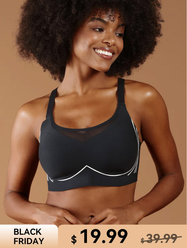 Aero Poise Racerback Comfort Sports Bra