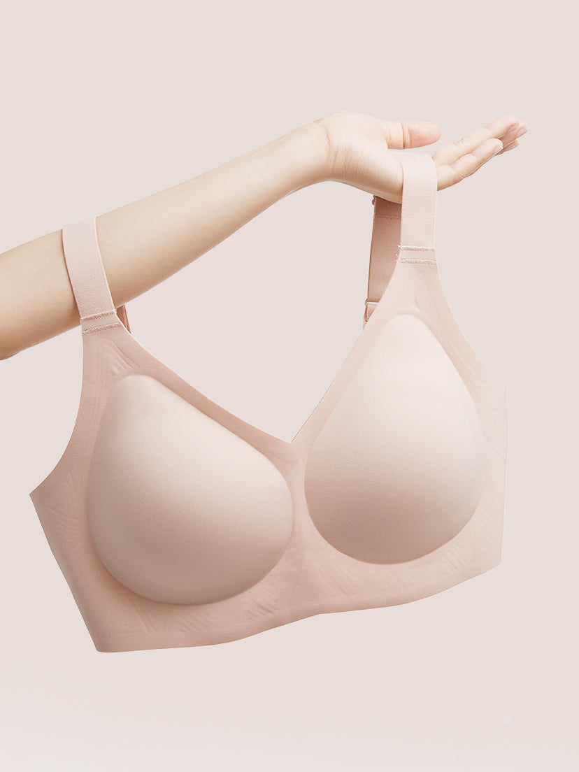 COMFELIE Wireless Bra Seamless Comfort Everyday Bra for Women, Breathable Seamless  Bra with Scallop Edges at  Women's Clothing store