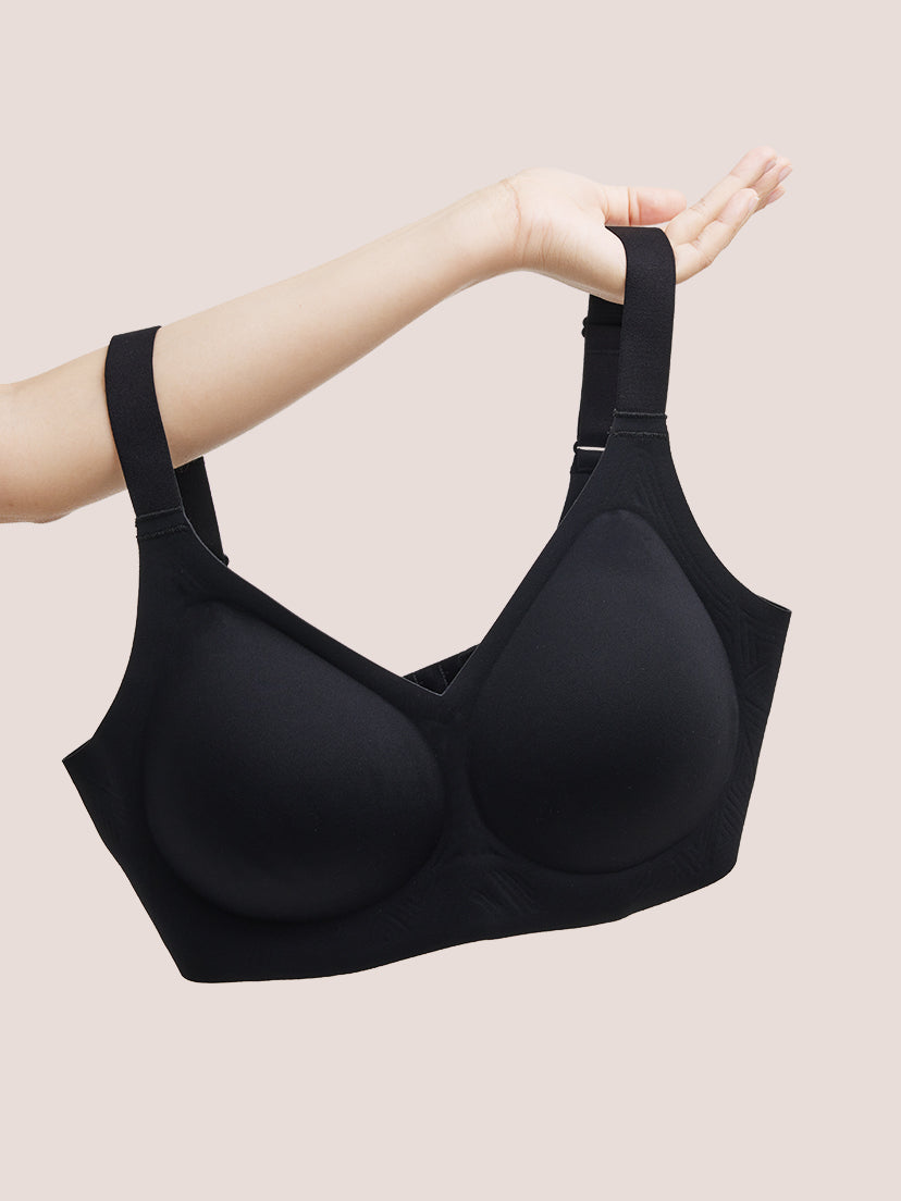 Born For Her - Ultra-Fit Plus Size Seamless T-shirt Bra - EB061