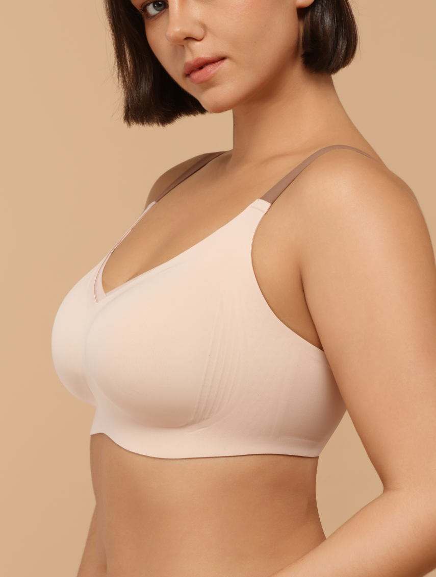 Zero Gravity Sculpt Plunge Mesh Bra