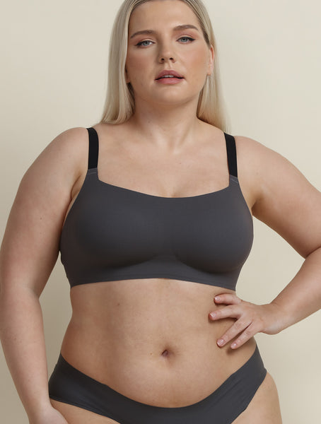 COMFELIE Wireless Seamless Bra - No Underwire Sleep & Everyday Bra With Light Support - View #9