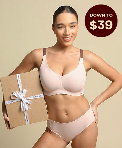 Dual-C design lifts the cup sides