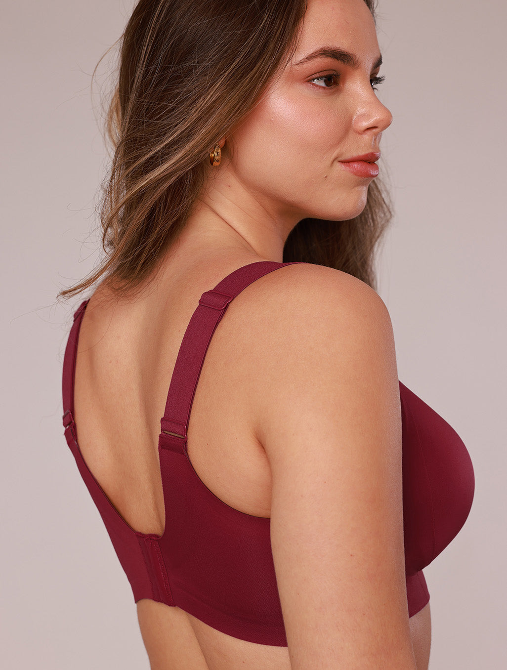 Nano Soft Full Coverage Wireless Bra for Large Breasts