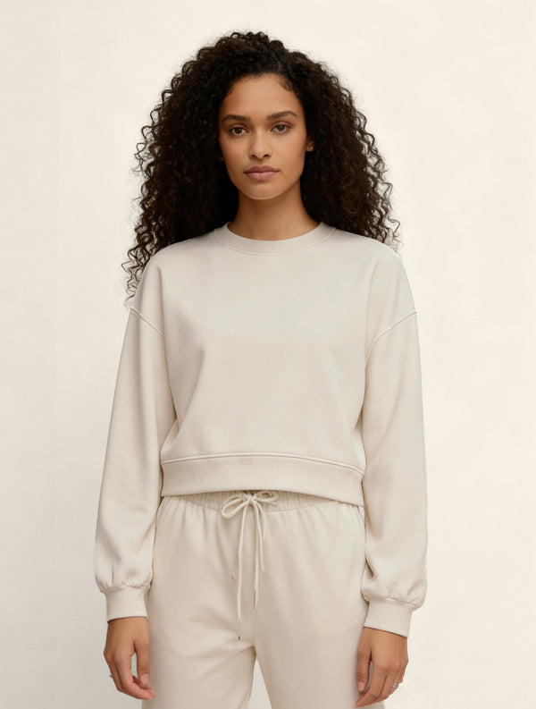 Women's Long-Sleeve Crewneck Sweatshirt